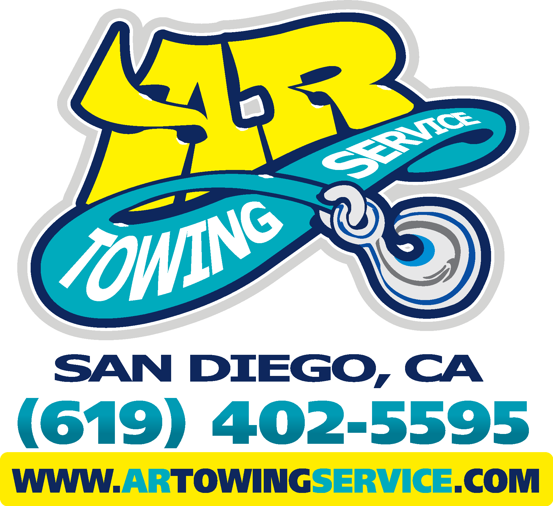AR Towing Logo Vector Logo